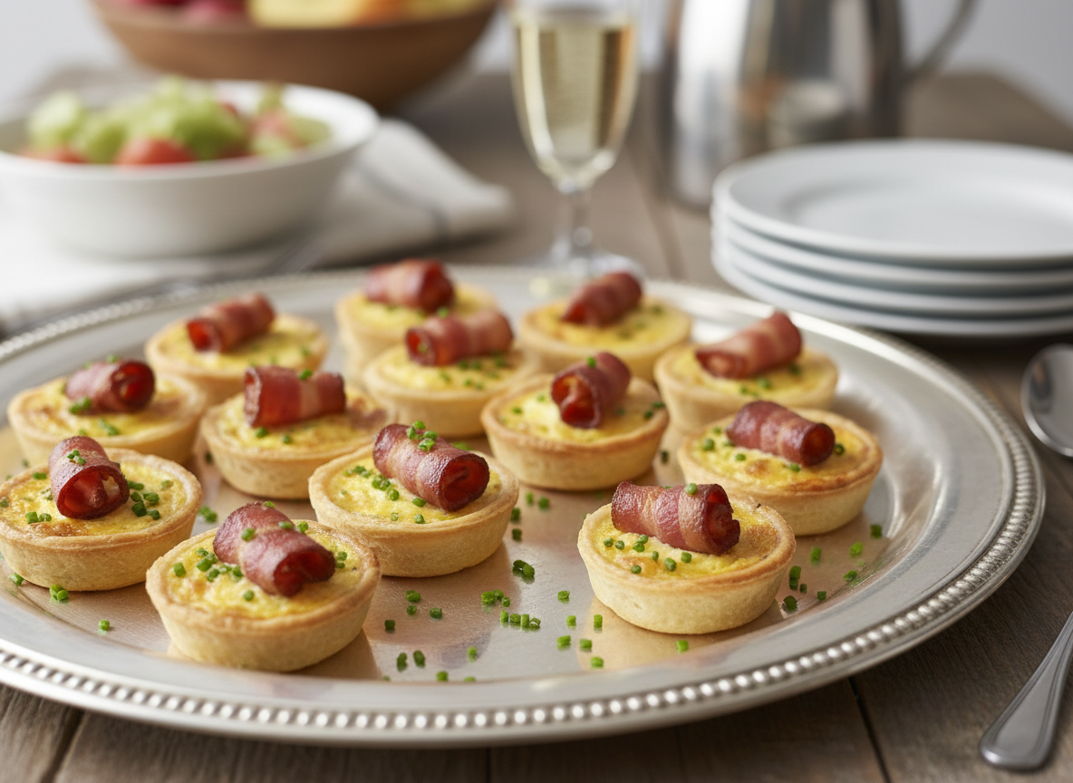 Mini Bacon Quiches: The Perfect Bite-Sized Brunch