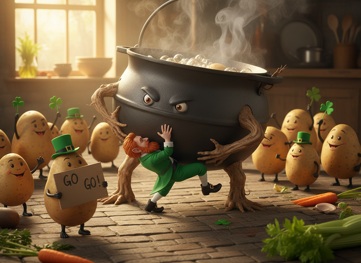 Irish Beef Stew: No Potatoes Left Behind