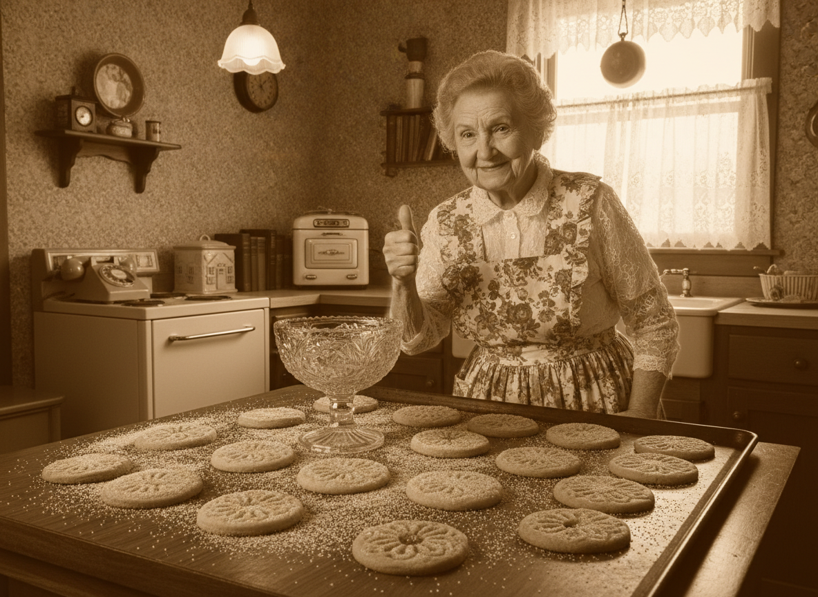Old Fashioned Sugar Cookies: Grandma Approved