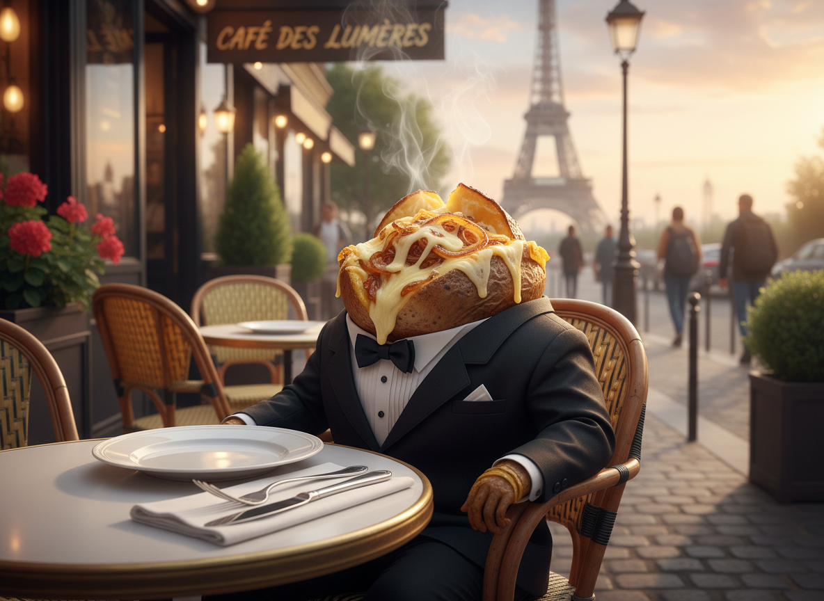 French Onion Baked Potatoes: The Fancy Spud