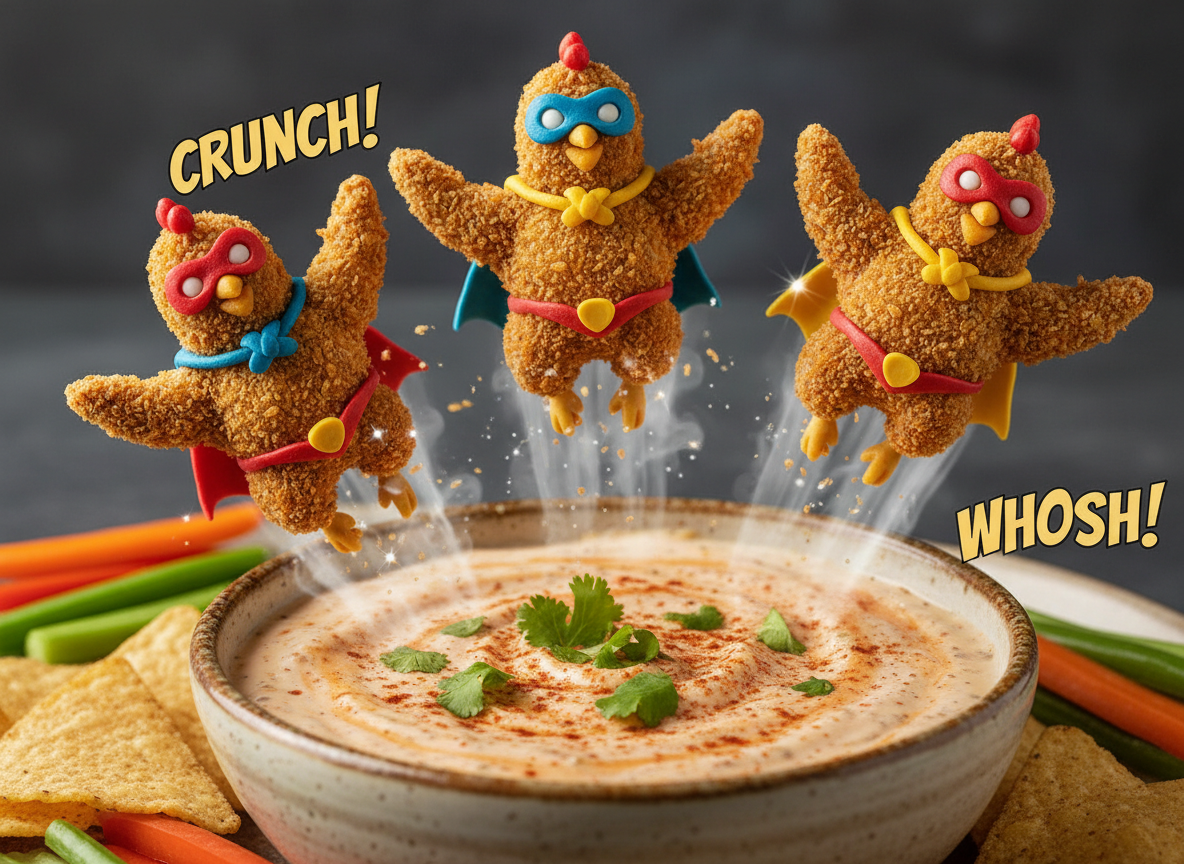 Parmesan Panko Chicken Poppers: Little Nuggets of Glory